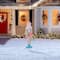 Glitzhome® 36" Metal Christmas Pink Nutcracker Yard Stake